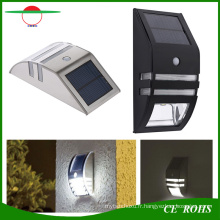 Éclairage extérieur solaire de lampe de mur d&#39;allée de lumière solaire de yard de sonde de PIR